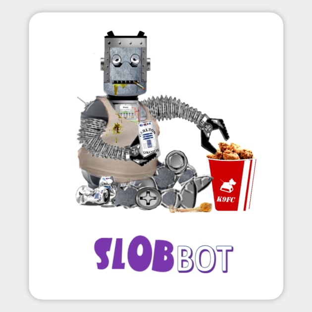 SLOBBOT Sticker by martydav